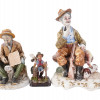 VINTAGE PORCELAIN FIGURINES OF OLD MEN BY VENERE PIC-0