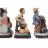 4 VINTAGE FIGURINES OF OLD MEN DW POLY COLLECTION PIC-4