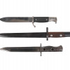 THREE GERMAN AND SOVIET DAGGERS WITH SHEATHS RZM PIC-2