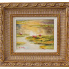 THREE VINTAGE FRAMED FLORAL STILL LIFE PAINTINGS PIC-2