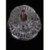 ANTIQUE VICTORIAN DOOR BRONZE AND CRYSTAL KNOBS PIC-8