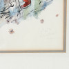 A SIGNED COLORED LITHOGRAPH BY REUVEN RUBIN PIC-2