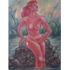 OIL NUDE WOMAN PORTRAIT PAINTING BY ZOE SUZI ACTYPI PIC-1