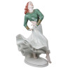 ROYAL DUX PORCELAIN 1930S FIGURE FLAMINGO DANCER PIC-0