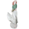 ROYAL DUX PORCELAIN 1930S FIGURE FLAMINGO DANCER PIC-1