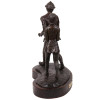 AMERICAN BRONZE SCULPTURE BY LORA PENNINGTON PIC-3