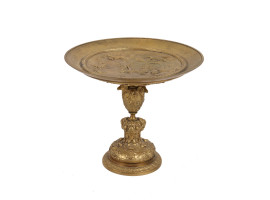 ANTIQUE FRENCH NEOCLASSICAL BRONZE CENTERPIECE