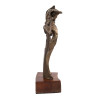 AMERICAN ABSTRACT BRONZE SCULPTURE BY ABRAMOVITZ PIC-2