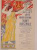 ANTIQUE FRENCH LITHOGRAPH POSTER AUGUSTE DONNAY PIC-1