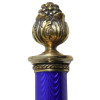 RUSSIAN SILVER ENAMEL NEPHRITE JADE LETTER OPENER PIC-4