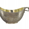 A RUSSIAN LARGE SILVER GILT ENGRAVED KOVSH PIC-3