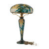 LARGE ANTIQUE ART NOUVEAU GALLE TABLE LAMP PIC-2