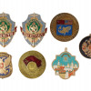 RUSSIAN MILITARY BADGES AND COMMEMORATIVE MEDALS PIC-1