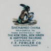 COLLECTION OF NINE AMERICAN SHENANGO CHINA PLATES PIC-6