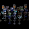 MID CENTURY HAND BLOWN TABLEWARE GLASSES, BLEFELD PIC-1