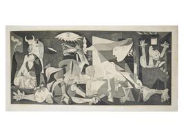 SPANISH LITHOGRAPH GUERNICA AFTER PABLO PICASSO