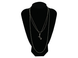 VINTAGE SILVER CHAINS AND PENDANT BY ELSA PERETTI