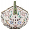 RUSSIAN GILT SILVER CLOISONNE ENAMEL KOVSH PIC-5