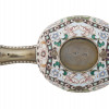 RUSSIAN GILT SILVER CLOISONNE ENAMEL KOVSH PIC-7