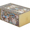 RUSSIAN GILT SILVER CLOISONNE ENAMEL CARD CASE PIC-7