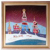 RUSSIAN OIL PAINTING RED SQUARE BY YURI GORBACHEV PIC-0