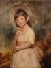 BRITISH LITHOGRAPH PORTRAIT AFTER GEORGE ROMNEY PIC-1