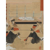 ANTIQUE JAPANESE WOODBLOCK CALLIGRAPHY WORKSHOP PIC-1