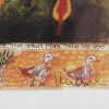 JUDAICA LITHOGRAPH JERUSALEM SIGNED MICHAL MERON PIC-2