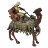 VIENNA BRONZE LION ATTACKS BEDOUIN ON CAMEL PIC-1