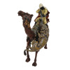 VIENNA BRONZE LION ATTACKS BEDOUIN ON CAMEL PIC-2