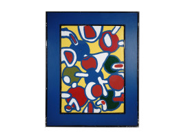 ATTR TO KAREL APPEL MID CENT AMERICAN ABSTRACT PAINTING