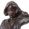 AMERICAN BRONZE FIGURE OF GIRL BY BESSIE VONNOH PIC-7