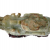 ANTIQUE 19TH C. ASIAN CARVED JADE DRAGON BOX PIC-6