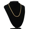14K GOLD FLAT BYZANTINE CHAIN NECKLACE BY VIOR PIC-2