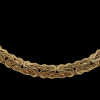 14K GOLD FLAT BYZANTINE CHAIN NECKLACE BY VIOR PIC-3