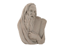 SCULPTURE OF MOSES AFTER ARNOLD HENRY BERGIER