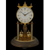 KOMA 400 DAY MANTLE CLOCK UNDER DOME AND SMALL DOME PIC-1