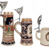 VINTAGE GERMAN CERAMIC BEER STEIN COLLECTION PIC-3