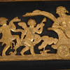 NEOCLASSICAL HAND CARVED GILT RELIEF WALL PLAQUES PIC-5