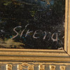 VTG AMERICAN ABSTRACT PAINTING BY ANTONIA SIRENA PIC-3