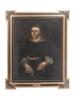 ANTIQUE 17 CENTURY ENGLISH OIL PORTRAIT PAINTING PIC-0