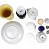 CERAMIC, PORCELAIN, GLASS ACCESSORIES AND DECOR PIC-2