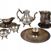 SILVER PLATED DINNERWARE AND SERVEWARE VINTAGE PIC-0