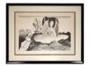 VINTAGE RUSSIAN LITHOGRAPH PRINT SIGNED ANUFRIEV PIC-0