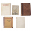 GROUP OF FIVE ANTIQUE AND VINTAGE GERMAN BOOKS PIC-0