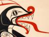 HAIDA TRIBAL ART PRINT SERPENT BY DOUG LAFORTUNE PIC-1