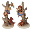 PORCELAIN GOEBEL HUMMEL FIGURINES AND WALL PLATES PIC-3