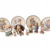 PORCELAIN GOEBEL HUMMEL FIGURINES AND WALL PLATES PIC-0