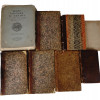 COLLECTION OF ANTIQUE FRENCH LIBRARY BOOKS PIC-1