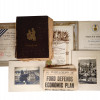 WWII SCRAPBOOK WITH PERSONAL DOCUMENTS AND PHOTOS PIC-0